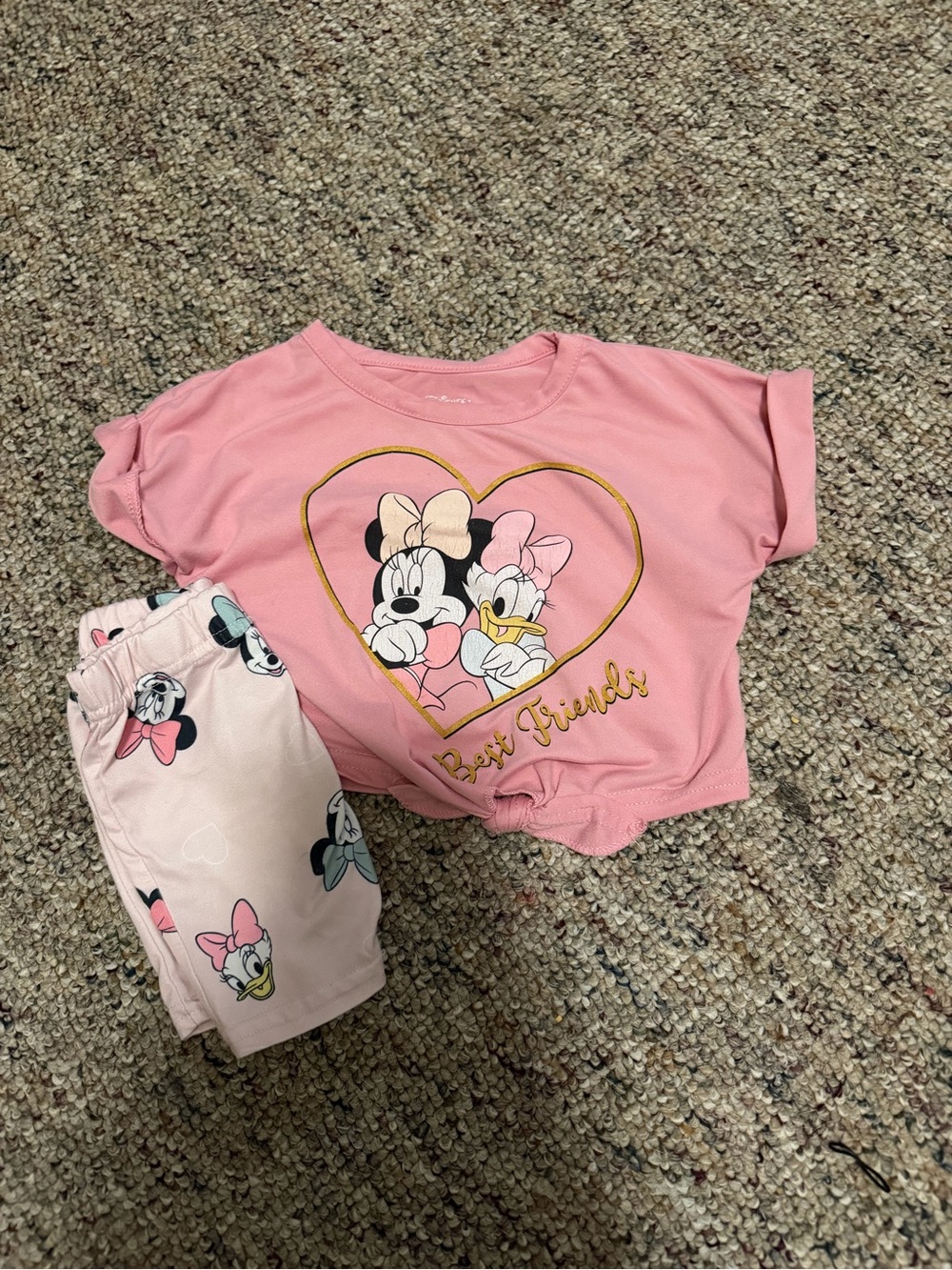 Pink Minnie & Daisy 'Best Friends' Set